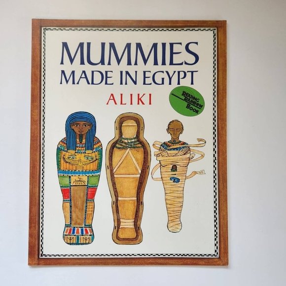 Mummies Made in Egypt by Aliki (1985, Trade Paperback) Vintage - Picture 1 of 8